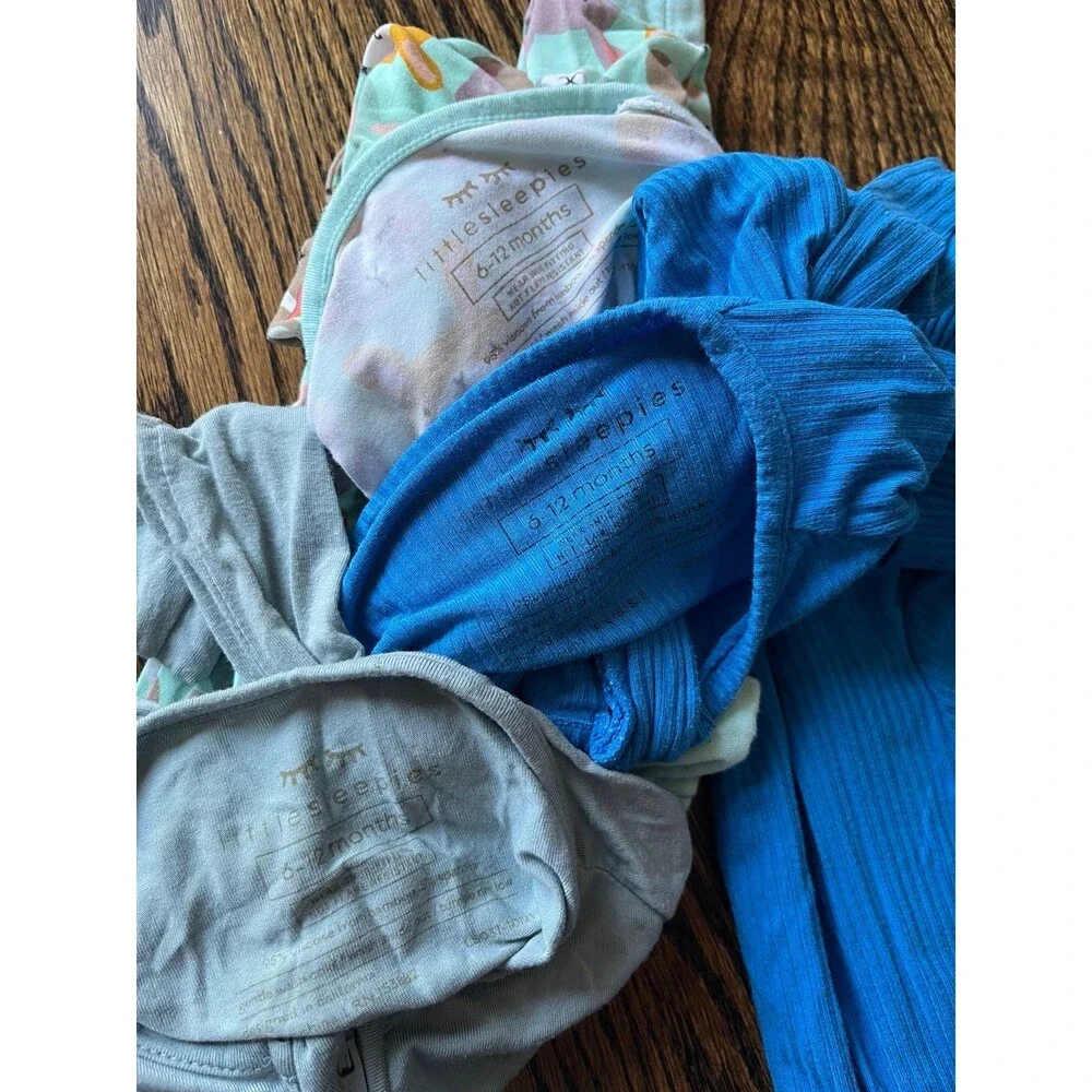 Little Sleepies Boys Zippy Bundle (6-12M)